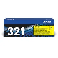 Brother Original Tonerkassette TN-321Y gelb (für Brother DCP-L8400CDN, DCP-L8450CDW, HL-L8250CDN, HL-L8350CDW, MFC-L8650CDW, MFC-L8850CDW), 1500 Seiten