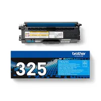 Brother Original Jumbo-Tonerkassette TN-325C cyan (für Brother HL-4140CN, HL-4570CDW, HL-4150CDN, HL-4570CDWT, DCP-9055CDN, DCP-9270CDN, MFC-9460CDN, MFC-9970CDW, MFC-9465CDN)