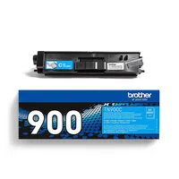 Brother Original Super-Jumbo-Tonerkassette TN-900C cyan (für Brother HL-L9200CDWT, HL-L9300CDWTT, MFC-L9550CDWT)