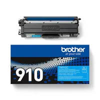 Brother Original Ultra-Jumbo-Tonerkassette TN-910C cyan (für Brother HL-L9310CDW, HL-L9310CDWT, HL-L9310CDWTT, MFC-L9570CDW, MFC-L9570CDWT) 9000 Seiten
