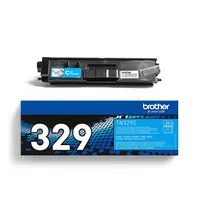 Brother TN-329C BROTN329C Toner Cartridge Extra High Capacity 6000 pages, 1-pack, cyan