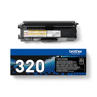 Brother Original Tonerkassette TN-320BK schwarz (für Brother HL-4140CN, HL-4570CDW, HL-4150CDN, HL-4570CDWT, DCP-9055CDN, DCP-9270CDN, MFC-9460CDN, MFC-9970CDW, MFC-9465CDN)