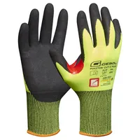 Gebol Schnittschutzhandschuhe MASTER CUT C PLUS, Nitril-Mikroschaum mit Sandy Finish, gelb/schwarz, Größe 7 / S 9002701981924 Gebol