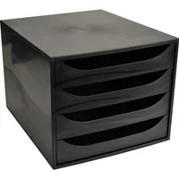 Exacompta Schubladenbox Ecobox 228610D A4+ 4Schübe offen swsw 9002493423336 Exacompta