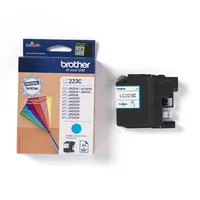 Brother LC223C Original Tintenpatrone LC-223C Cyan DCP-J562DW, DCP-J4120DW, MFC-J480DW, J680DW, 880DW, J4420DW, J4620DW, J4625DW, J5320DW, J5620DW, J5625DW, J5720DW, Standard