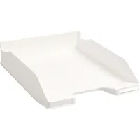 6 x Exacompta Briefablage A4 Kunststoff weiß
