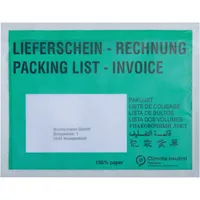 Dokumententasche Lieferschein-Rechnung, mehrsprachig