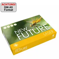 New Future Kopierpapier New Future Laser 9538AH80B A5 80g weiß  4011937005767 New Future 500 Blatt