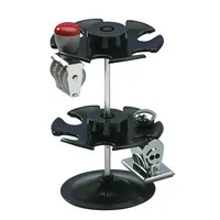 WEDO Stempelträger für 12 Stempel schwarz rund 4003801018713 WEDO 641201