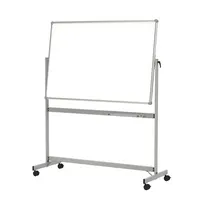 Maul Stativdrehtafel-Whiteboard MAULpro, 6338484, 210x100cm (BxH), kunststoffbeschichtet, Aluminiumrahmen 4002390057714 Maul