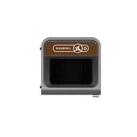 Rubbermaid Recyclingstation 2154775 87l Behältereinheit Bioabfall br 5407009500305 Rubbermaid