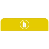 Rubbermaid Hinweisschild 2155294 für Behältereinheit 125l Kunststoff ge 5407009501388 Rubbermaid