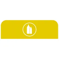 Rubbermaid Hinweisschild 2155190 für Behältereinheit 57l Kunststoff ge 5407009501241 Rubbermaid