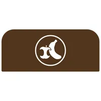 Rubbermaid Hinweisschild 2155323 für Behältereinheit 57l Bioabfall br 5407009501609 Rubbermaid