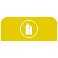 Rubbermaid Hinweisschild 2155200 für Behältereinheit 87l Kunststoff ge 5407009501340 Rubbermaid