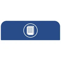 Rubbermaid Hinweisschild 2155300 für Behältereinheit 87l Papier bl 5407009501449 Rubbermaid