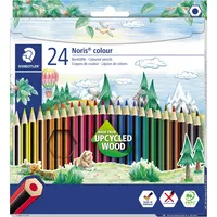 Staedtler Buntstifte-Set Noris colour 185, 185 C24, 24-farbig sortiert, sechskant, Packung 4007817009215 Staedtler 24 Stück