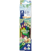 Staedtler Farbstift Noris colour 187, 187 C6, 6-farbig sortiert, dreikant, Packung 4007817028377 Staedtler 6 Stück