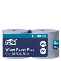 Tork Wischtücher Advanced 420 Performance 2-lagig 23,5x34cm/255m blau