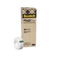 Scotch® Klebefilm Magic™ Hergestellt aus pflanzlichen Materialien 900 19 mm x 33 m (B x L) 9 St./Pack.
