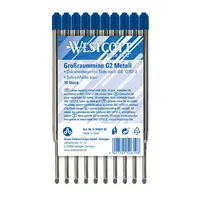 Westcott Kugelschreibermine G2 E-744621 00 1,2mm bl 10St 4027521526198 Westcott