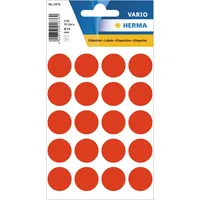 Herma Markierungspunkte Vario 1876, leuchtrot, Ø 19mm 4008705018760 Herma 100 Stück