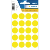 Herma Markierungspunkte Vario 1871, gelb, Ø 19mm 4008705018715 Herma 100 Stück