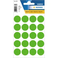 Herma Markierungspunkte Vario 1878, leuchtgrün, Ø 19mm 4008705018784 Herma 100 Stück