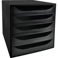 Exacompta Schubladenbox Ecobox 229014D A4+ 5Schübe offen swsw 9002493423695 Exacompta