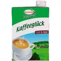 Hochwald Kondensmilch Kaffeeglück 4553, 7,5% Fett, 340ml, im Tetrapack 4003490045533 Hochwald 340 Gramm