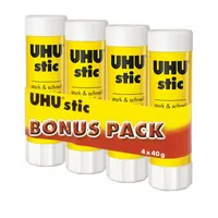 UHU Klebestift 48470 stic, 4x 40g, Multipack 4026700484700 UHU 4 Stück