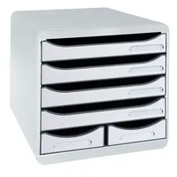 Exacompta Schubladenbox BIG BOX MAXI Office 312740D 6Schübe l.gr 9002495312744 Exacompta