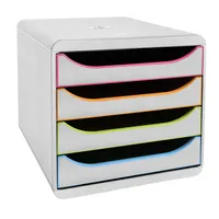 Exacompta Schubladenbox BIG-BOX 310913D 4Sch. harlekinws 9002493424999 Exacompta