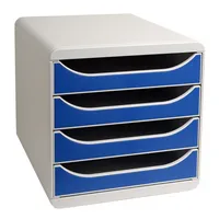 Exacompta Schubladenbox BIG-BOX Office 310003D 4Schübe l.grbl 9002493023475 Exacompta
