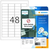 HERMA Universaletikett 45,7 x 21,2 mm (B x H)