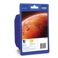 Brother Original Jumbo-Tintenpatrone LC-1100HY-Y gelb DCP-6690CW, MFC-5890CN, MFC-5895CW, MFC-6490CW, MFC-6890CDW, LC1100HYY, XL