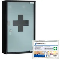 FIRST AID ONLY Medizinschrank DIN 13169 schwarz 4027521523715 FIRST AID ONLY
