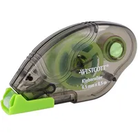 Westcott Kleberoller E-730501 00, 6,5mm x 8,5m, grau transparent 4027521528390 Westcott