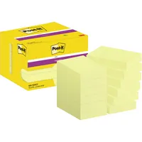 3M Haftnotizen 656-12SSCY, Super Sticky Notes, 73x47,6mm, gelb, rechteckig 4064035065768 3M 12 Stück