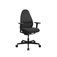 Topstar Bürodrehstuhl Soft Sitness Art, schwarz, mit Armlehnen, bis 110kg 4014296962016 Topstar