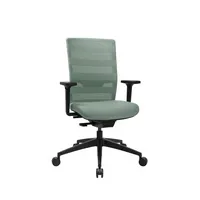 Topstar Bürodrehstuhl SITNESS AIRWORK, mint / schwarz, mit Armlehnen, bis 110kg, ohne Kopfstütze 4014296929026 Topstar