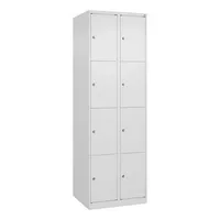 CP-Möbel C+P Schließfachschrank Classic PLUS 2x4Fächer 1850x600x500mm wsws 4067521350560 CP-Möbel