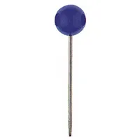 10 x Alco Landkartennadeln 8mm VE=20 Stück blau