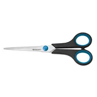 Westcott Büroschere Easy Grip, Edelstahl, rostfrei, 18cm, blau 4027521302716 Westcott