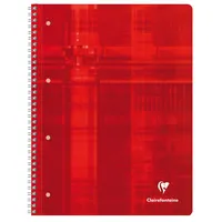 Clairefontaine Collegeblock DIN A4 kariert mit Rand innen/außen Lineatur 28