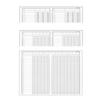 Exacompta Kolonnenbuch 2 Seiten