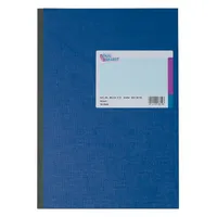 König und Ebhardt Geschäftsbuch 86-16172, blau, A6, liniert, 70g, 96 Blatt / 192 Seiten 4014149112896 König und Ebhardt