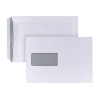 Bong Versandtaschen Posthorn 05240321, C5, mit Fenster, selbstklebend, 90g, weiß 4040134054124 Bong 500 Stück