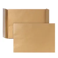 Bong Faltentaschen Posthorn 00480329, B4, ohne Fenster, haftklebend, 40mm-Falte, 130g, braun 4040134050423 Bong 200 Stück