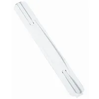 Durable Heftstreifen kurz Flexifix 6908 02, 2x15cm (BxH), Kunststoff selbstklebend mit Kunststoffdeckleiste, weiß 4005546840055 Durable 100 Stück